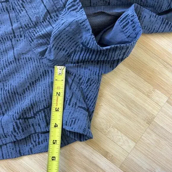 REI Trailsmade Amphib Shorts Women’s M Blue Gray Thunder Pattern Quick Dry - Picture 8 of 8